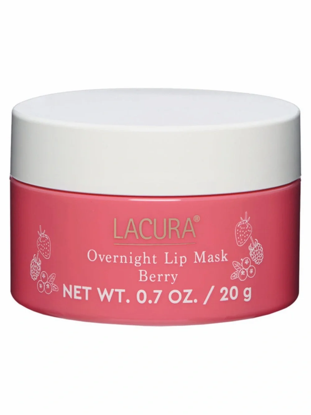 LaCura Overnight Lip Mask Berry and Vanilla